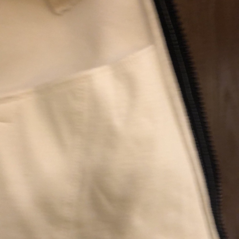 CHAPS SPORT RALPH LAUREN MEDIUM MOCK NECK KNIT VEST WHITE NAVY FULL ZIP  #089 - Picture 7 of 10